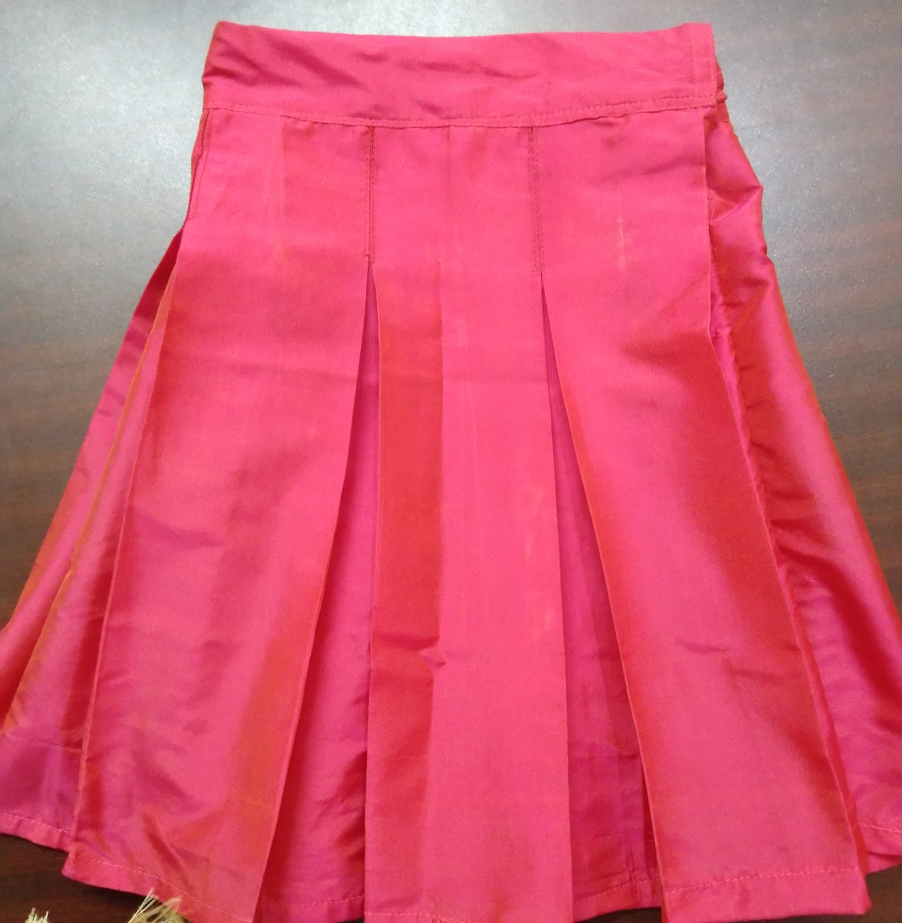 Box accordion pleats skirt 1